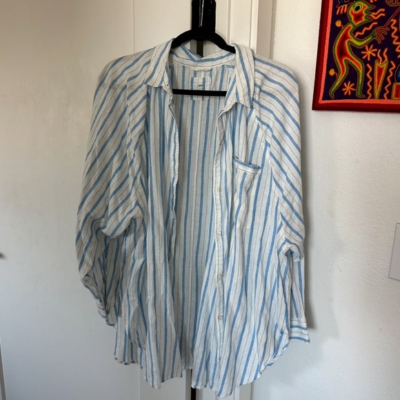 Aerie pinstriped shirt - Picture 1 of 2